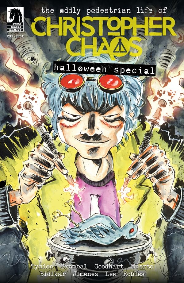 Cover image for The Oddly Pedestrian Life of Christopher Chaos Halloween Special one-shot (CVR B) (Jeff Lemire)