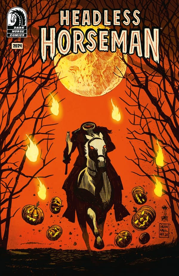 Cover image for Headless Horseman Halloween Annual (2024) (CVR B) (Francesco Francavilla)