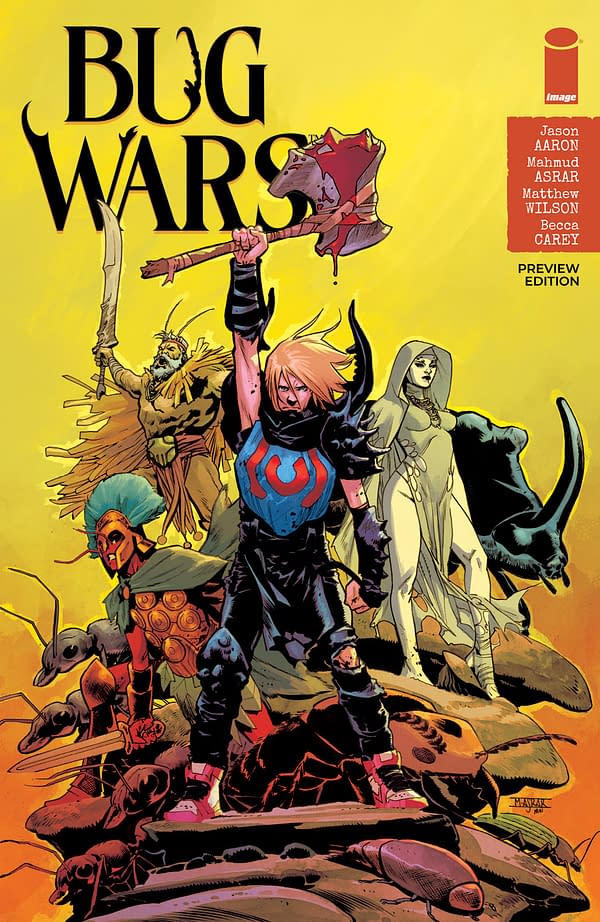 Jason Aarion & Mahmud Asrar Launch Bug War From Image Comics In 2025