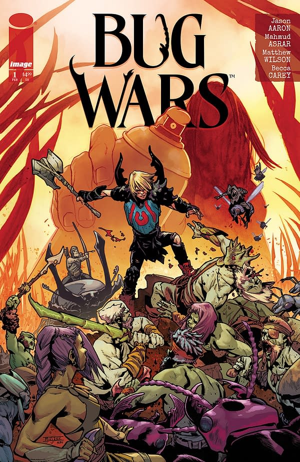 Jason Aarion & Mahmud Asrar Launch Bug War From Image Comics In 2025