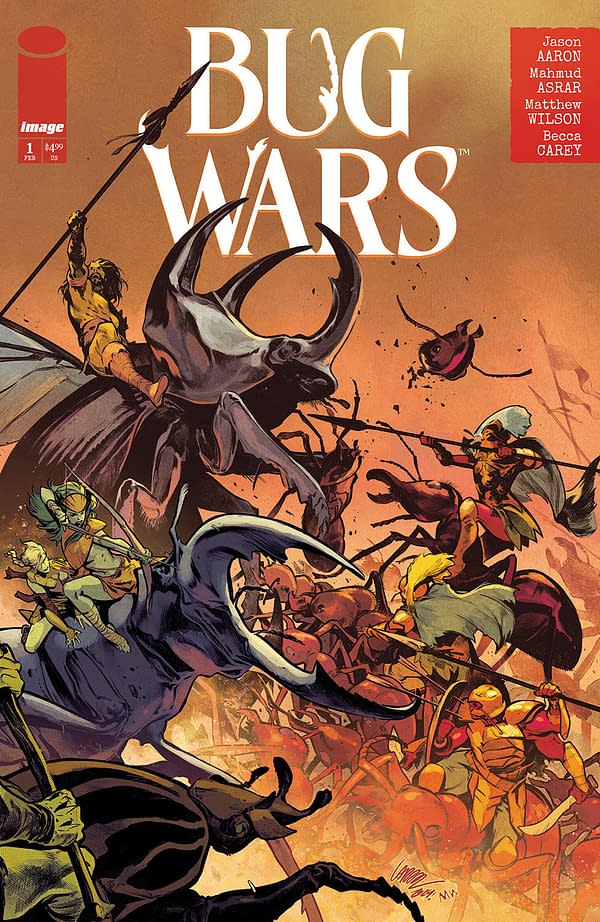 Jason Aarion & Mahmud Asrar Launch Bug War From Image Comics In 2025