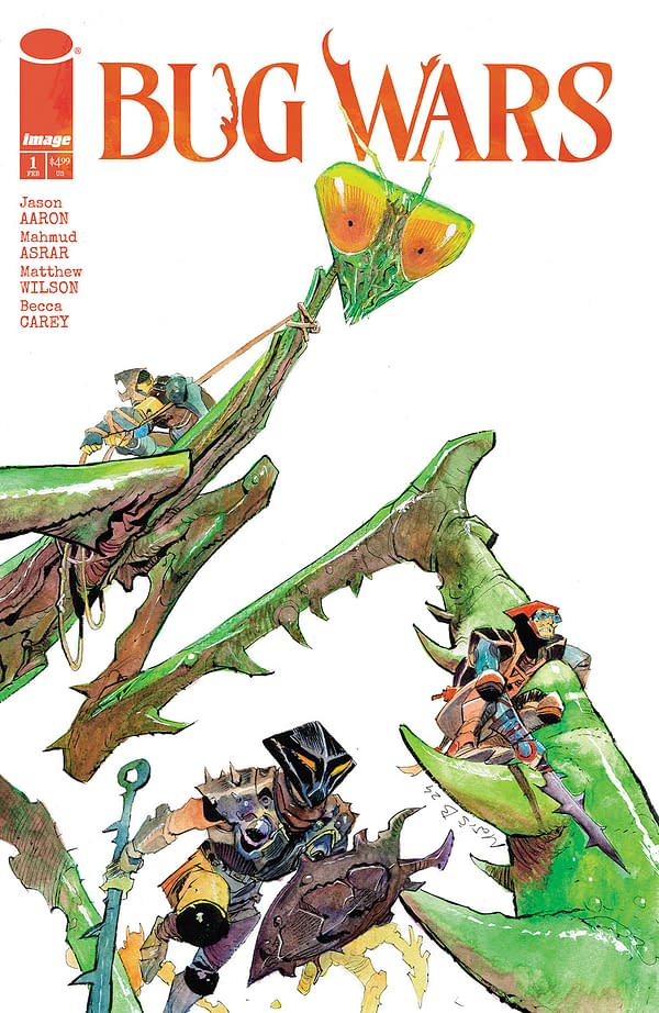 Jason Aarion & Mahmud Asrar Launch Bug War From Image Comics In 2025