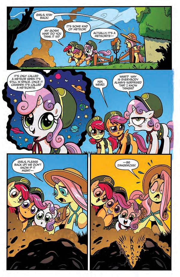Interior preview page from MY LITTLE PONY: BEST OF DISCORD BRENDA HICKEY COVER