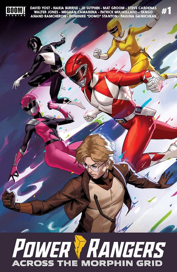 Cover image for Power Rangers: Across the Morphin Grid #1