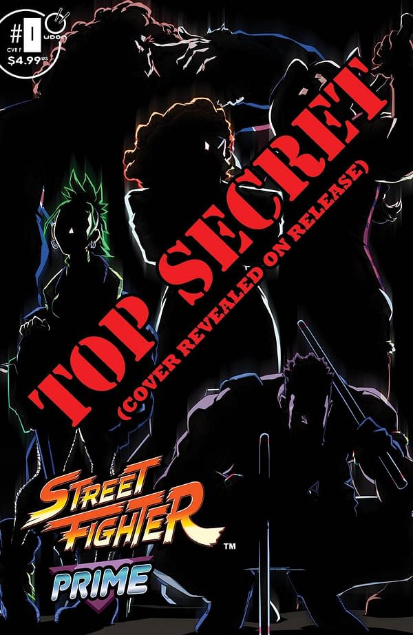 Cover image for STREET FIGHTER PRIME #0 CVR F 5 COPY INCV CHAMBA