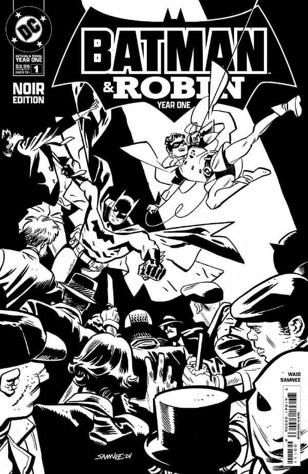 DC Comics Surprise-Schedules Batman & Robin: Year One Noir Edition #1