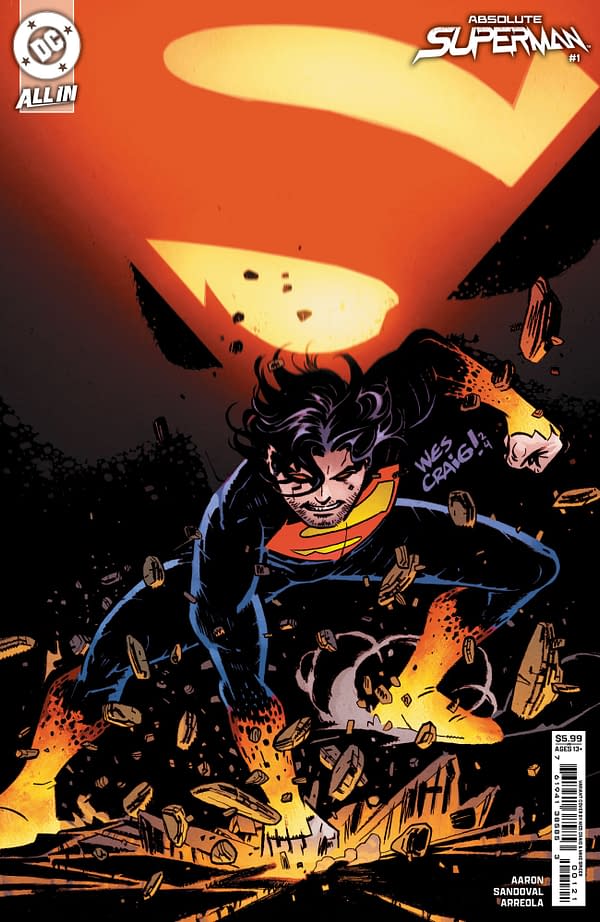 Cover image for Absolute Superman #1