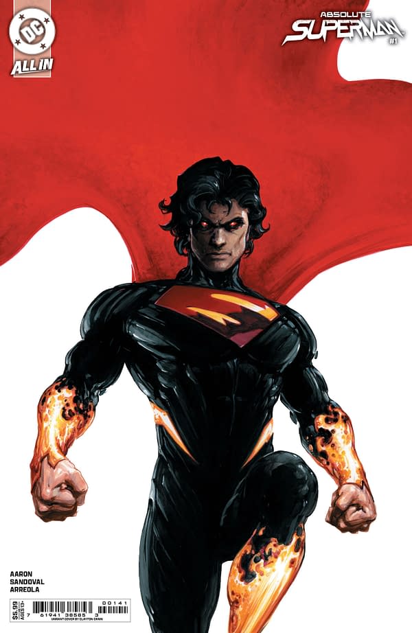 Cover image for Absolute Superman #1