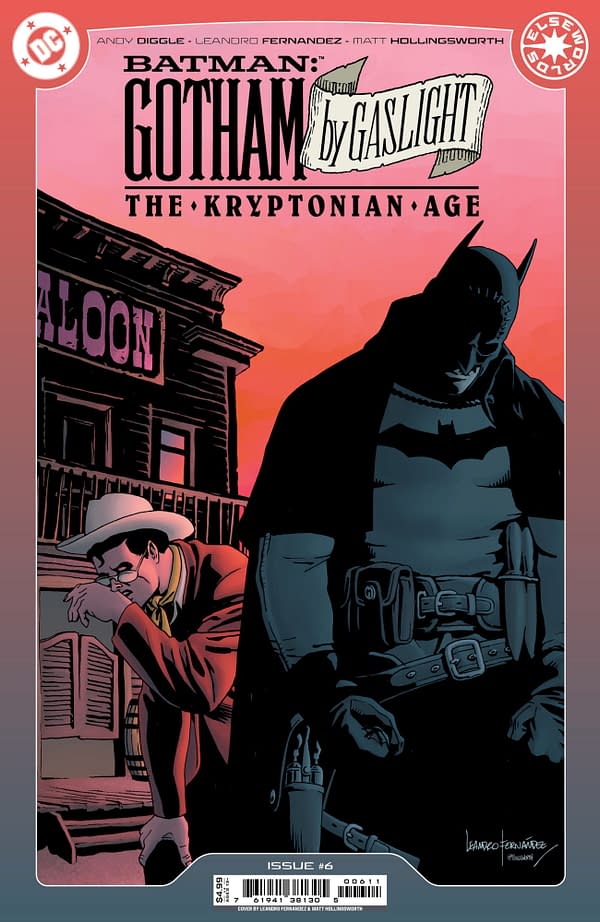 Cover image for Batman: Gotham by Gaslight - The Kryptonian Age #6