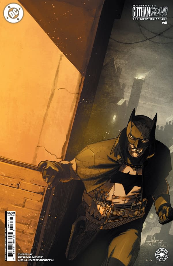 Cover image for Batman: Gotham by Gaslight - The Kryptonian Age #6