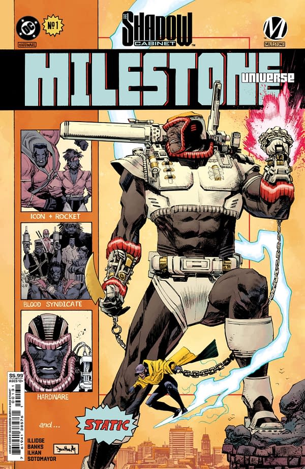 Cover image for Milestone Universe: The Shadow Cabinet #1