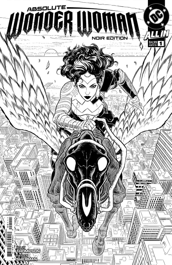 Cover image for Absolute Wonder Woman: Noir Edition #1