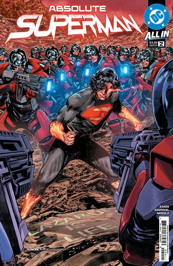 Cover image for Absolute Superman #2