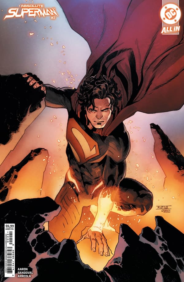 Cover image for Absolute Superman #2