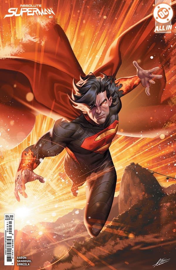 Cover image for Absolute Superman #2