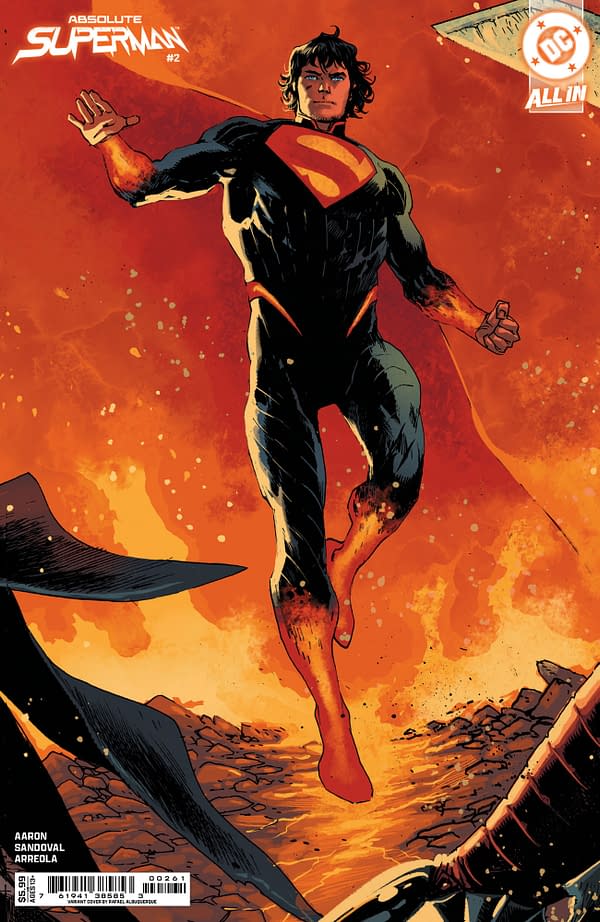 Cover image for Absolute Superman #2