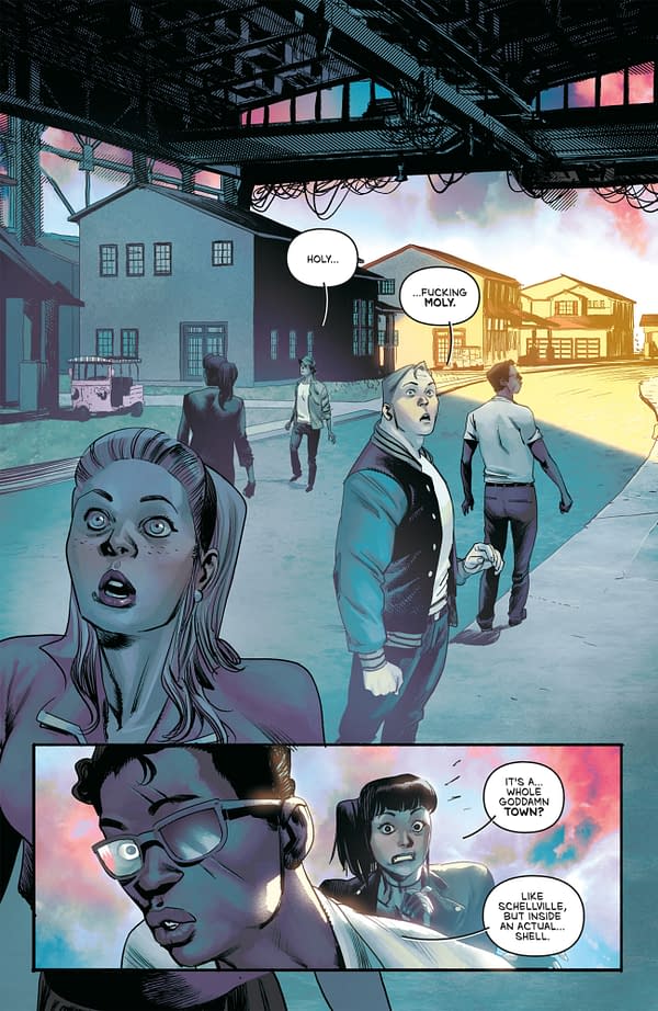 Interior preview page from DUCK AND COVER #3 BERNARDO BRICE COVER