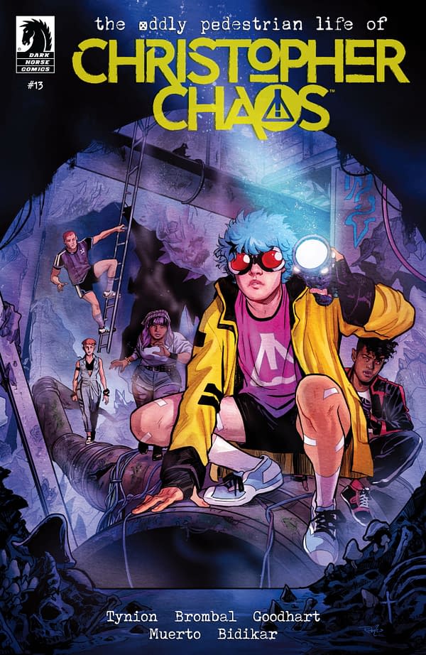 Cover image for ODDLY PEDESTRIAN LIFE OF CHRISTOPHER CHAOS #13 MIQUEL MUERTO COVER