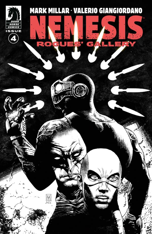 Cover image for Nemesis: Rogues' Gallery #4 (CVR B) (B&W) (Valerio Giangiordano)