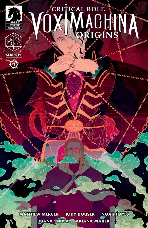 Cover image for CRITICAL ROLE: VOX MACHINA ORIGINS IV #4 DIANA SOUSA COVER