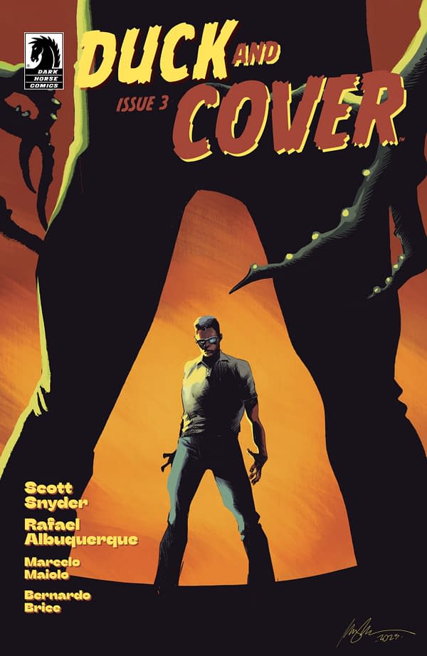 Cover image for DUCK AND COVER #3 BERNARDO BRICE COVER