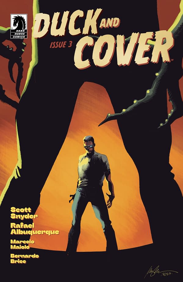 Cover image for Duck and Cover #3 (CVR B) (Foil) (Rafael Albuquerque)