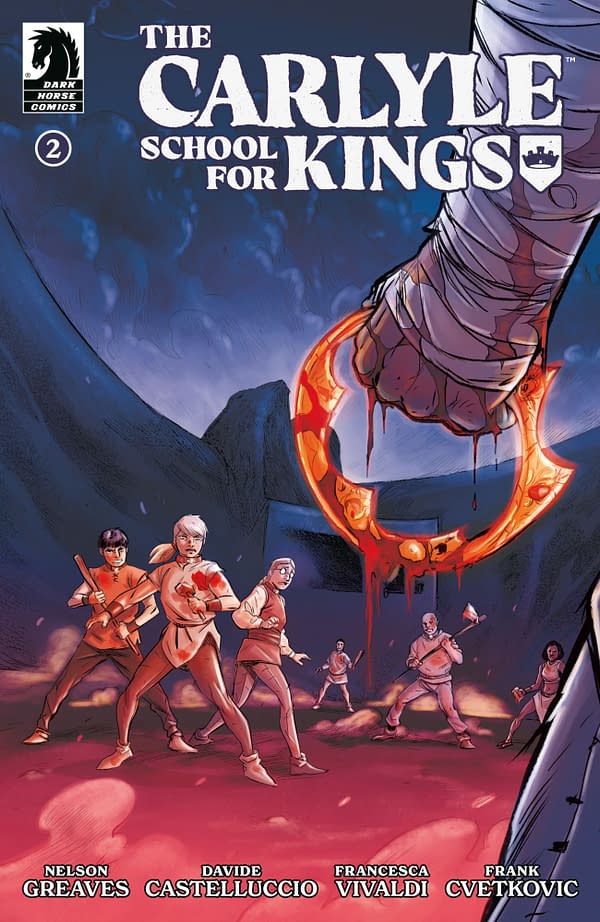 Image de couverture pour CARLYLE SCHOOL FOR KINGS #2 FRANK CVETKOVIC COUVERTURE