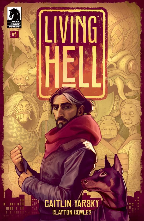 Cover image for LIVING HELL #1 CLAYTON COWLES COVER