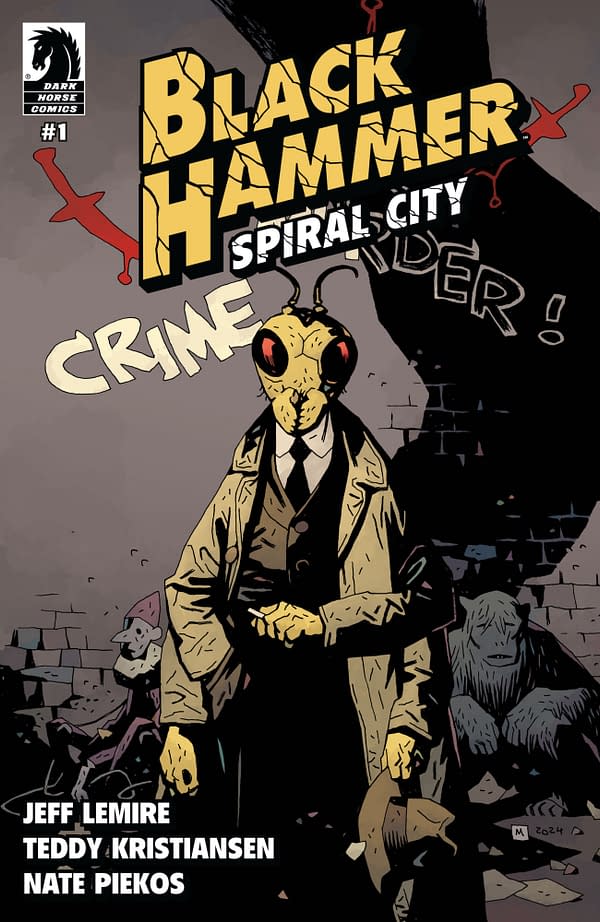 Cover image for Black Hammer: Spiral City #1 (CVR B) (Mike Mignola)