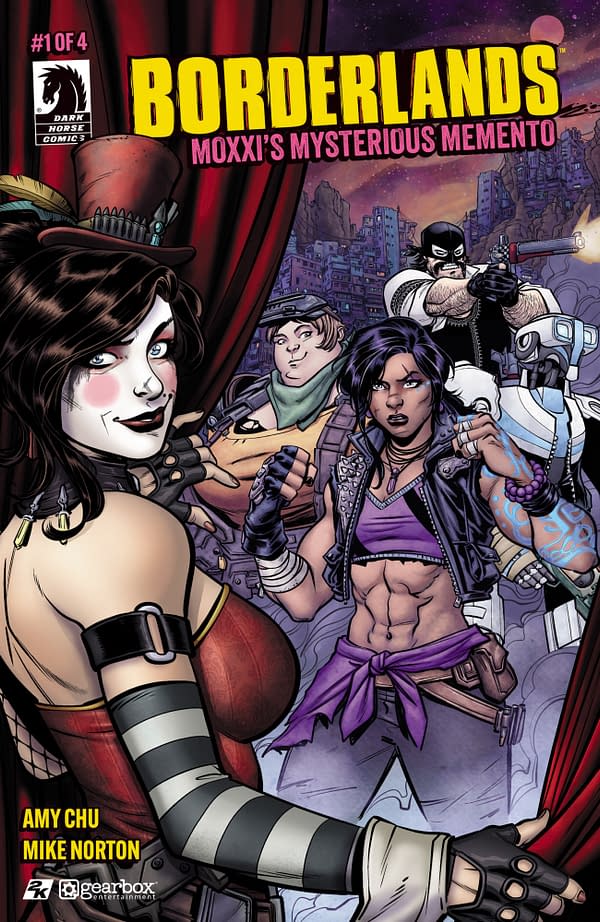 Cover image for BORDERLANDS: MOXXI'S MYSTERIOUS MEMENTO #1 DERON BENNETT COVER