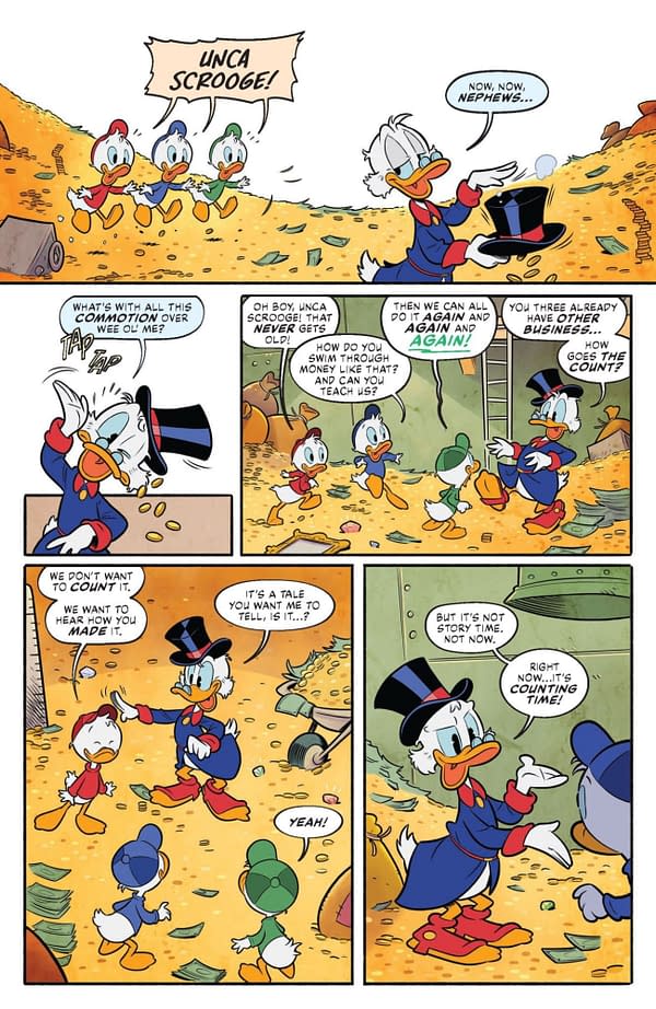 Interior preview page from Ducktales #1