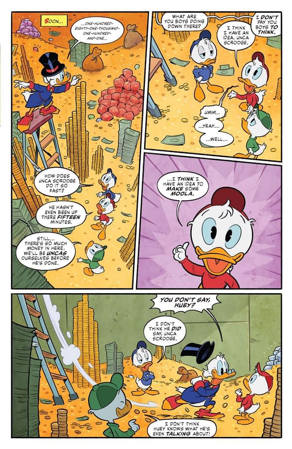 Interior preview page from Ducktales #1