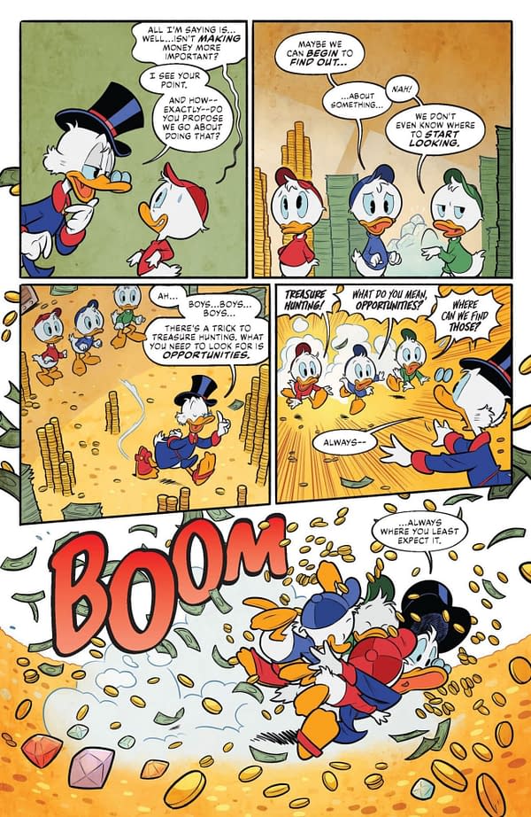 Interior preview page from Ducktales #1