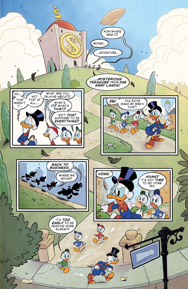 Interior preview page from Ducktales #1