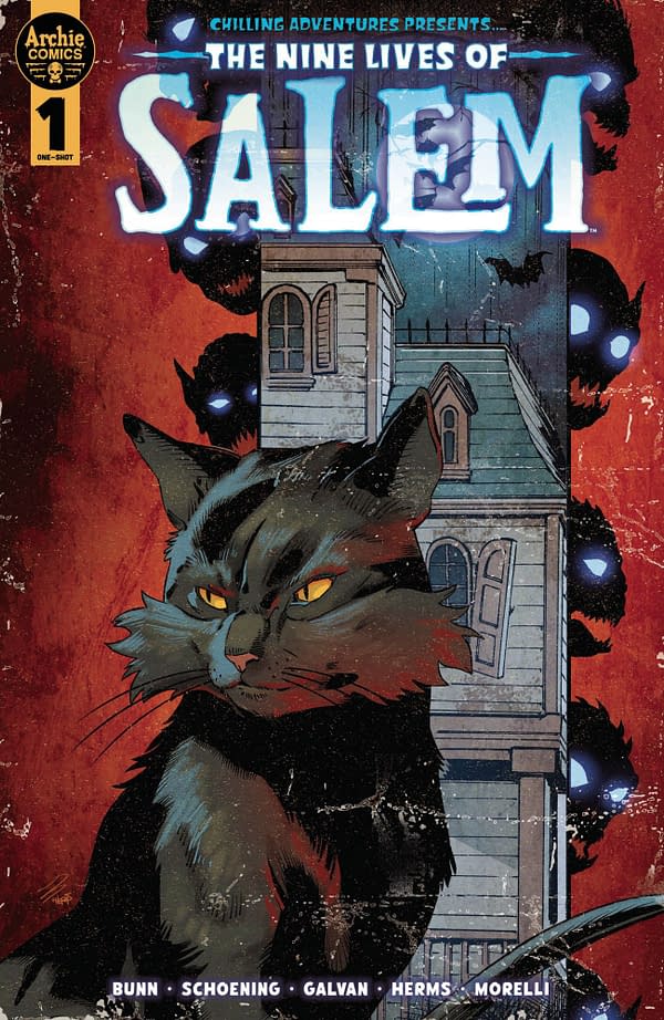 Cover image for NINE LIVES OF SALEM ONESHOT CVR A DAN SCHOENING (RES)