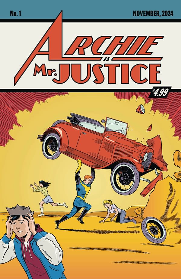 Cover image for ARCHIE IS MR JUSTICE #1 (OF 4) CVR C MATT TALBOT