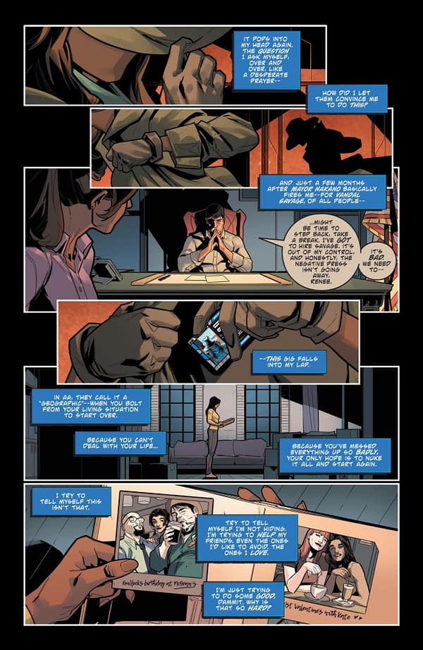 Interior preview page from Question: All Along the Watchtower #1