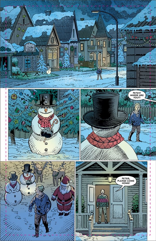 Interior preview page from CHRISTMAS 365 #1 BRAD SIMPSON COVER