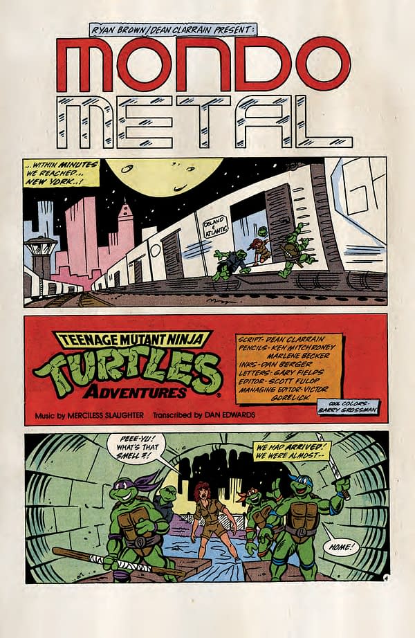 Interior preview page from TMNT: THE BEST OF MONDO GECKO #1 JAMES BIGGIE COVER