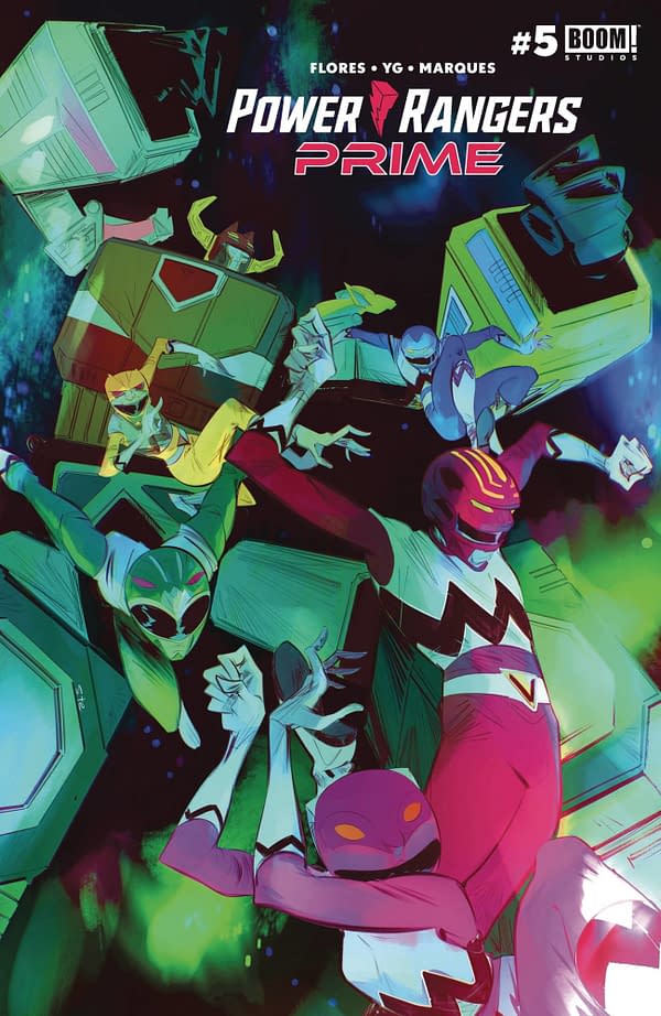 Cover image for POWER RANGERS PRIME #5 CVR B SIMEONE