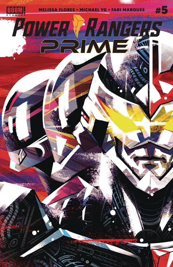 Cover image for POWER RANGERS PRIME #5 CVR C ANNIVERSARY VAR MONTES