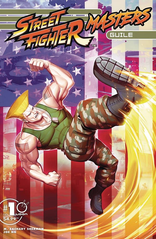 Cover image for STREET FIGHTER MASTERS GUILE #1 CVR A GENZOMAN