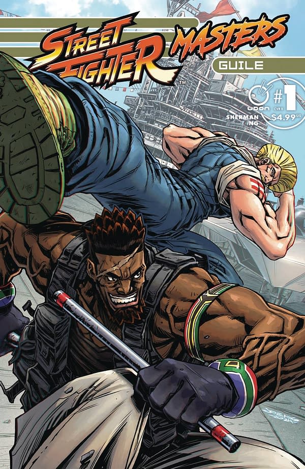 Cover image for STREET FIGHTER MASTERS GUILE #1 CVR B NG