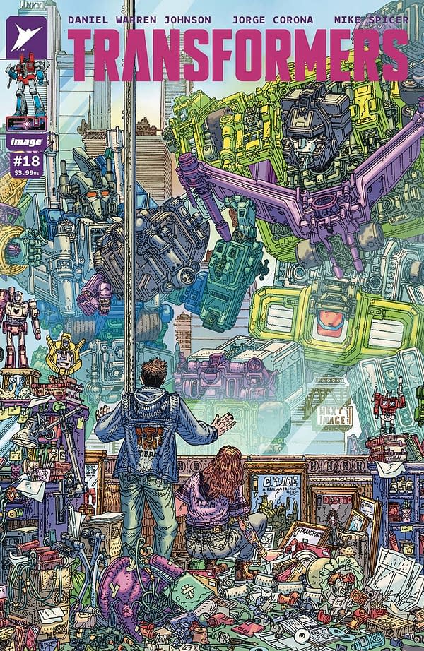 Cover image for TRANSFORMERS #18 CVR D 25 COPY INCV LOKUS