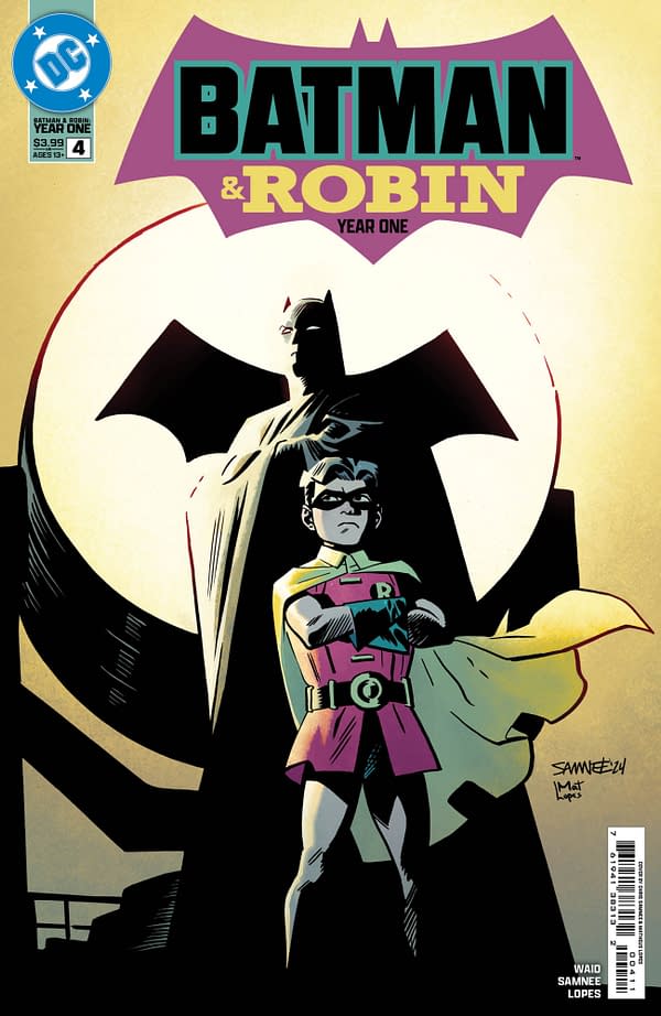 Cover image for Batman And Robin Year One #4