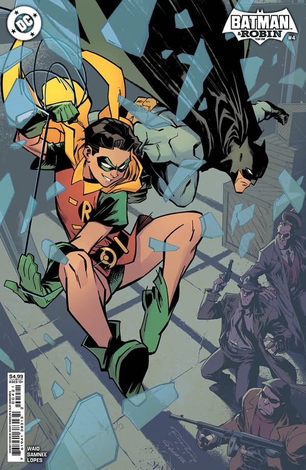 Cover image for Batman And Robin Year One #4