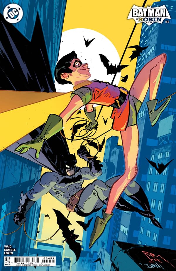 Cover image for Batman And Robin Year One #4