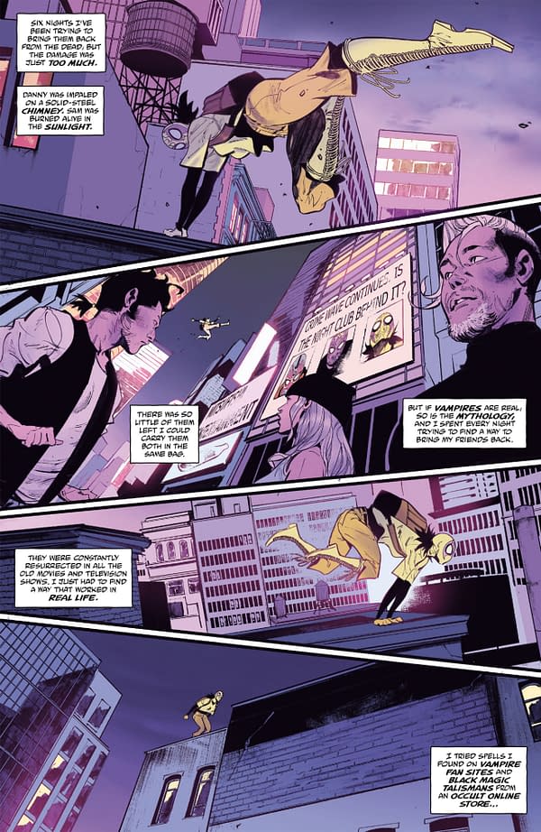 Interior preview page from NIGHT CLUB 2 #5 CLEM ROBINS COVER