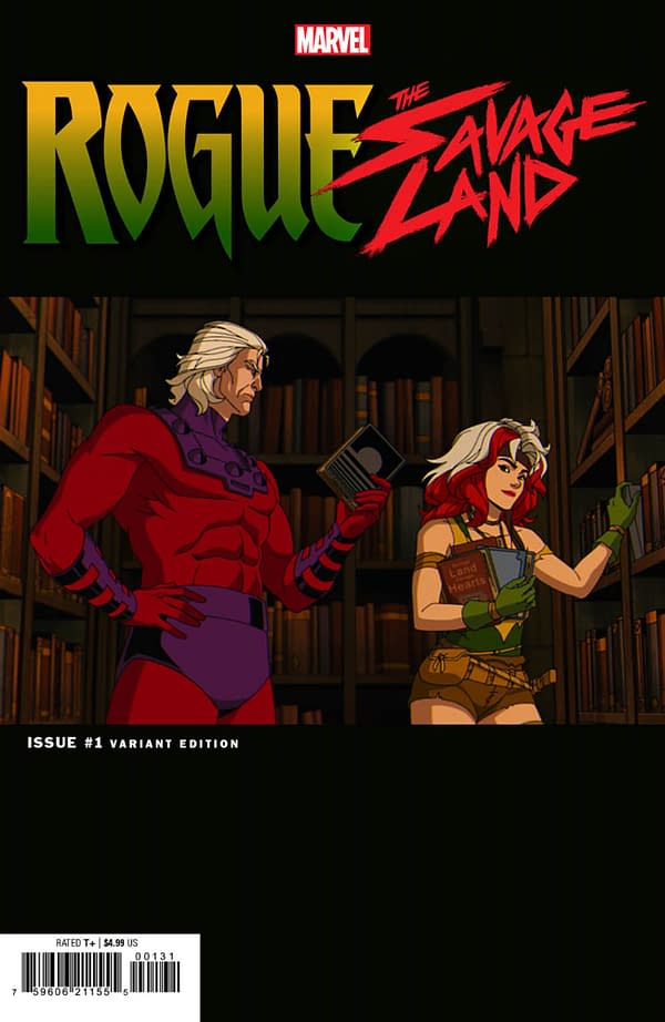 Cover image for ROGUE: THE SAVAGE LAND #1 MARVEL ANIMATION VARIANT