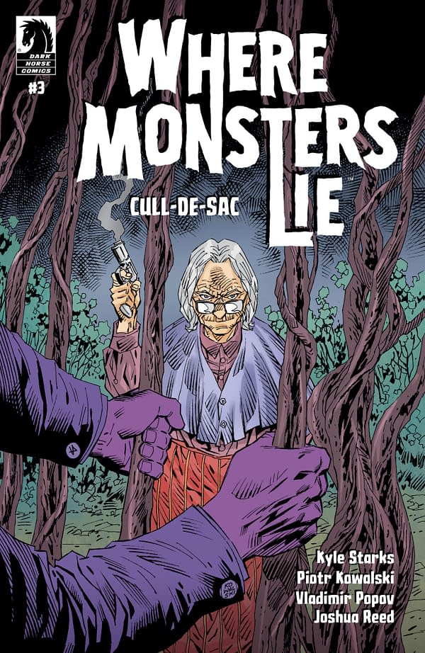 Cover image for WHERE MONSTERS LIE: CULL-DE-SAC #3 JOSH REED COVER